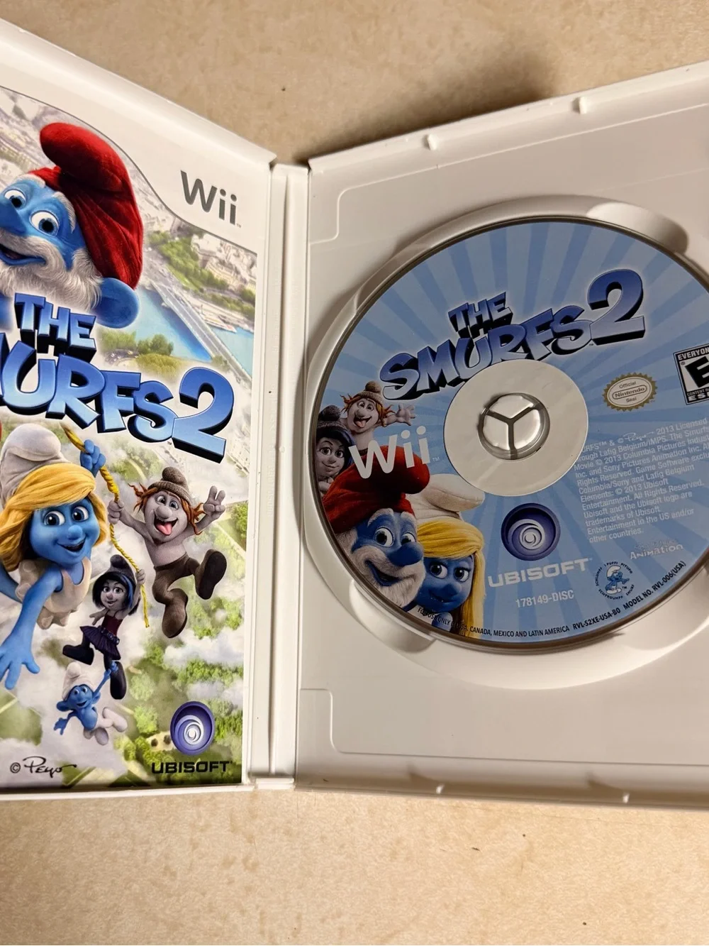 Madagascar 3 - Smurfs 2 - Ice Age Nintendo Wii Games - Bundle